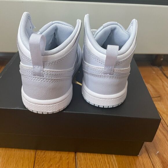 Nike Jordan 1 Mid Cobalt Bliss/White FD8782-400 Toddler Size 9c Medium - Picture 7 of 10